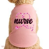 Cute Valentines Day Nurse Heart Stethoscope Doggie Tank thumb 0