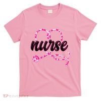 Cute Valentines Day Nurse Heart Stethoscope T-Shirt thumb 0