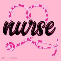 Cute Valentines Day Nurse Heart Stethoscope Mousepad thumb 1