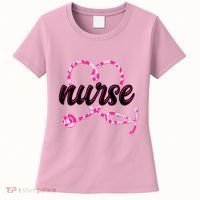Cute Valentines Day Nurse Heart Stethoscope Women's T-Shirt thumb 0