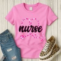 Cute Valentines Day Nurse Heart Stethoscope Women's T-Shirt thumb 3