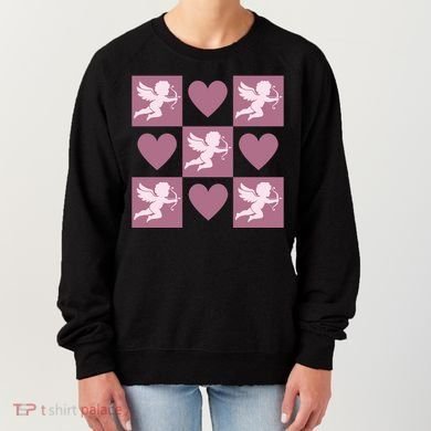 Cupid Valentines Day Heart Love Women's Sweatshirt