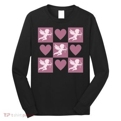 Cupid Valentines Day Heart Love Long Sleeve Shirt