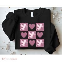 Cupid Valentines Day Heart Love Sweatshirt thumb 2