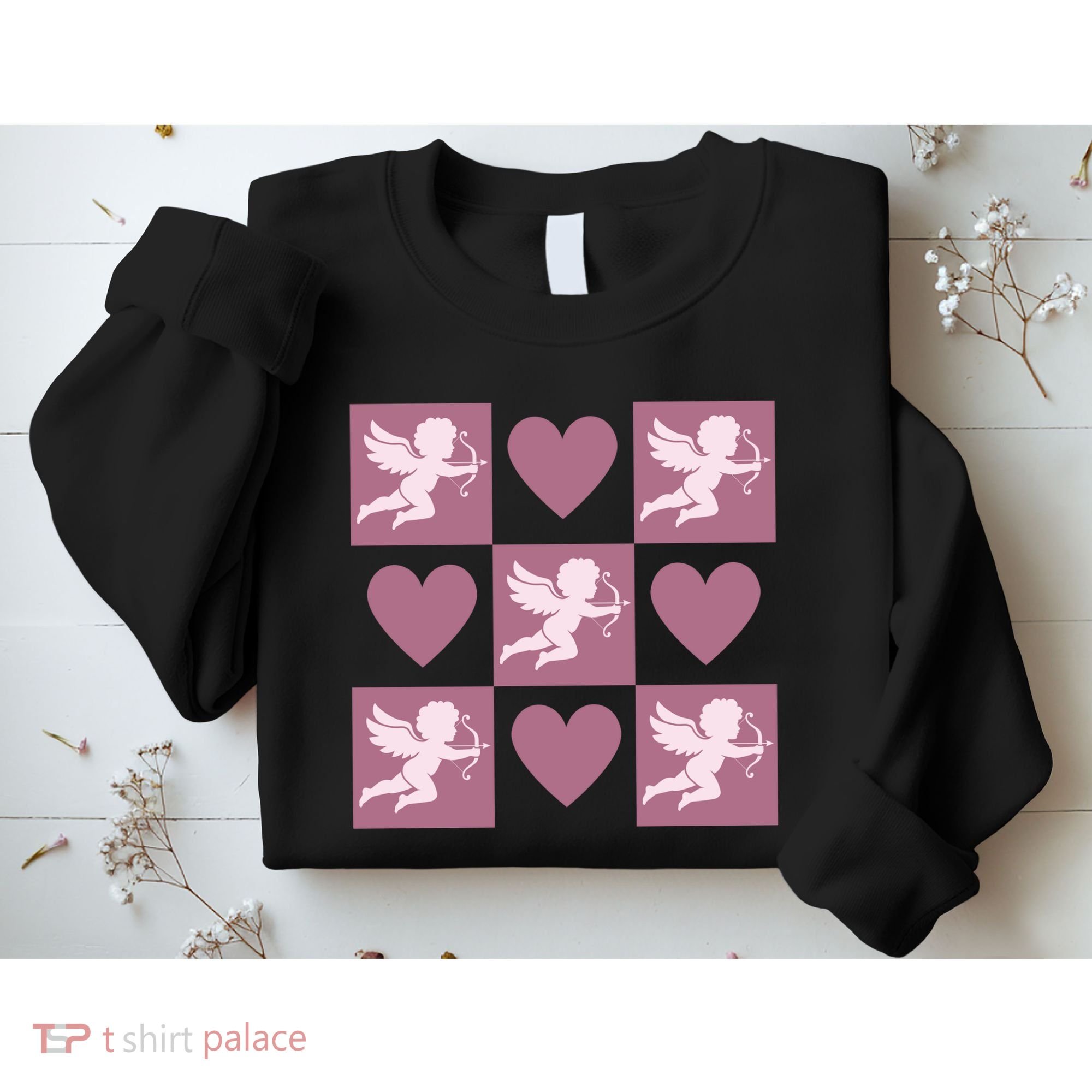 Cupid Valentines Day Heart Love Sweatshirt