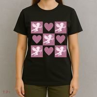 Cupid Valentines Day Heart Love T-Shirt thumb 4