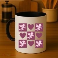 Cupid Valentines Day Heart Love Coffee Mug thumb 4