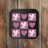 Cupid Valentines Day Heart Love Coaster thumb 0