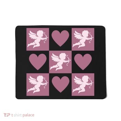 Cupid Valentines Day Heart Love Mousepad