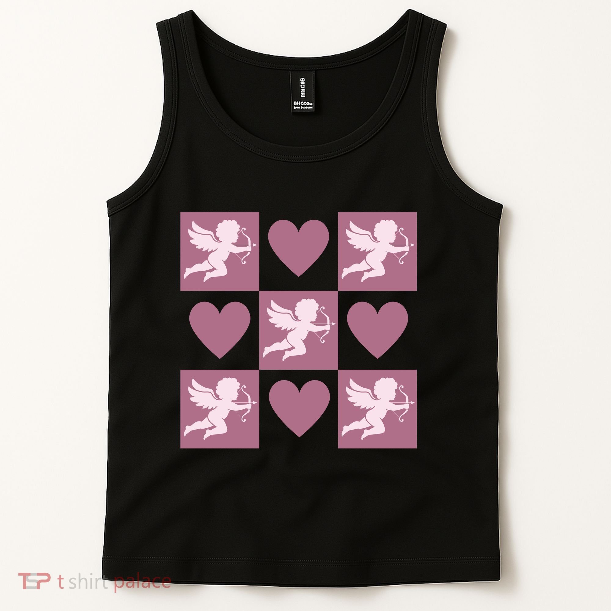 Cupid Valentines Day Heart Love Tank Top