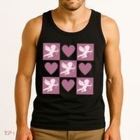 Cupid Valentines Day Heart Love Tank Top thumb 3