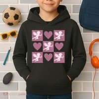 Cupid Valentines Day Heart Love Kids Hoodie thumb 2