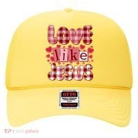 Cute Valentines Day Love Like Jesus Hat thumb 0