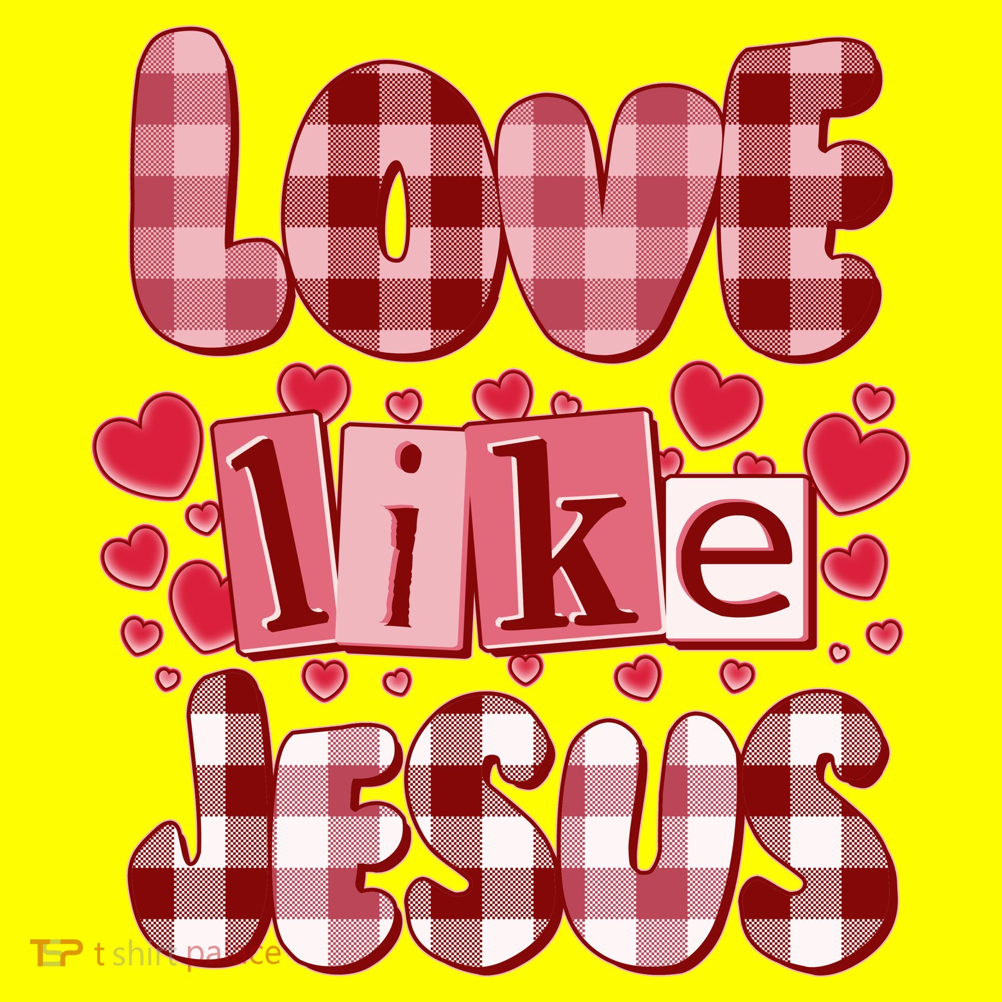 Cute Valentines Day Love Like Jesus Hat