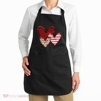 Cute Valentines Day Heart Pattern Apron thumb 2