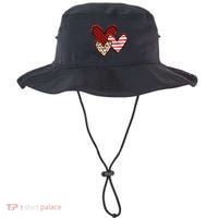 Cute Valentines Day Heart Pattern Bucket Hat thumb 0