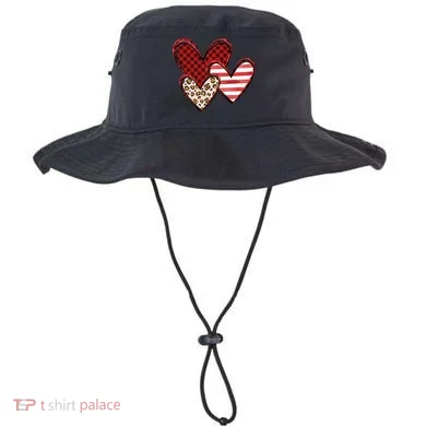 Cute Valentines Day Heart Pattern Bucket Hat