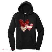 Cute Valentines Day Heart Pattern Women's Hoodie thumb 0