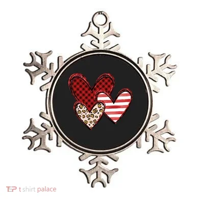 Cute Valentines Day Heart Pattern Ornament