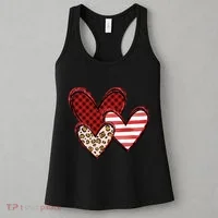 Cute Valentines Day Heart Pattern Women's Tank Top thumb 3