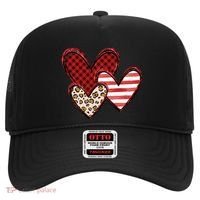 Cute Valentines Day Heart Pattern Hat thumb 0