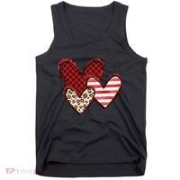 Cute Valentines Day Heart Pattern Tank Top thumb 0