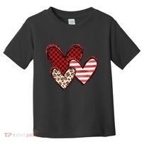Cute Valentines Day Heart Pattern Toddler T-Shirt thumb 0
