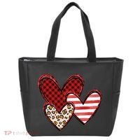 Cute Valentines Day Heart Pattern Tote Bag thumb 0