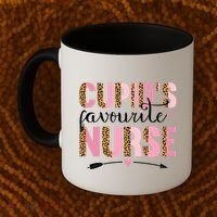 Cute Valentines Day Cupids Favorite Nurse Coffee Mug thumb 2