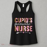 Cute Valentines Day Cupids Favorite Nurse Women's Tank Top thumb 3