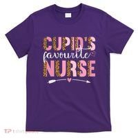 Cute Valentines Day Cupids Favorite Nurse T-Shirt thumb 0