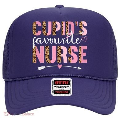 Cute Valentines Day Cupids Favorite Nurse Hat