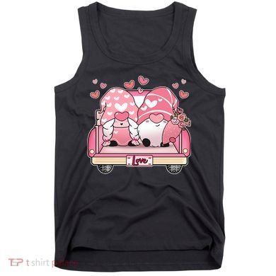 Cute Valentines Day Gnome Couple Love Tank Top