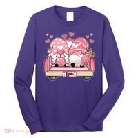 Cute Valentines Day Gnome Couple Love Long Sleeve Shirt thumb 0