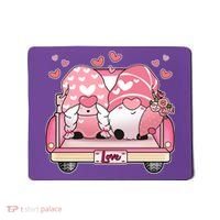 Cute Valentines Day Gnome Couple Love Mousepad thumb 0