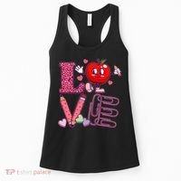 Cute Valentines Day Teacher Love Women's Tank Top thumb 0