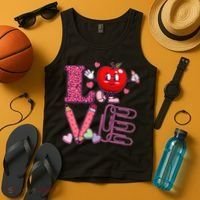 Cute Valentines Day Teacher Love Tank Top thumb 4