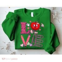 Cute Valentines Day Teacher Love Sweatshirt thumb 2