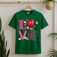 Cute Valentines Day Teacher Love T-Shirt thumb 2
