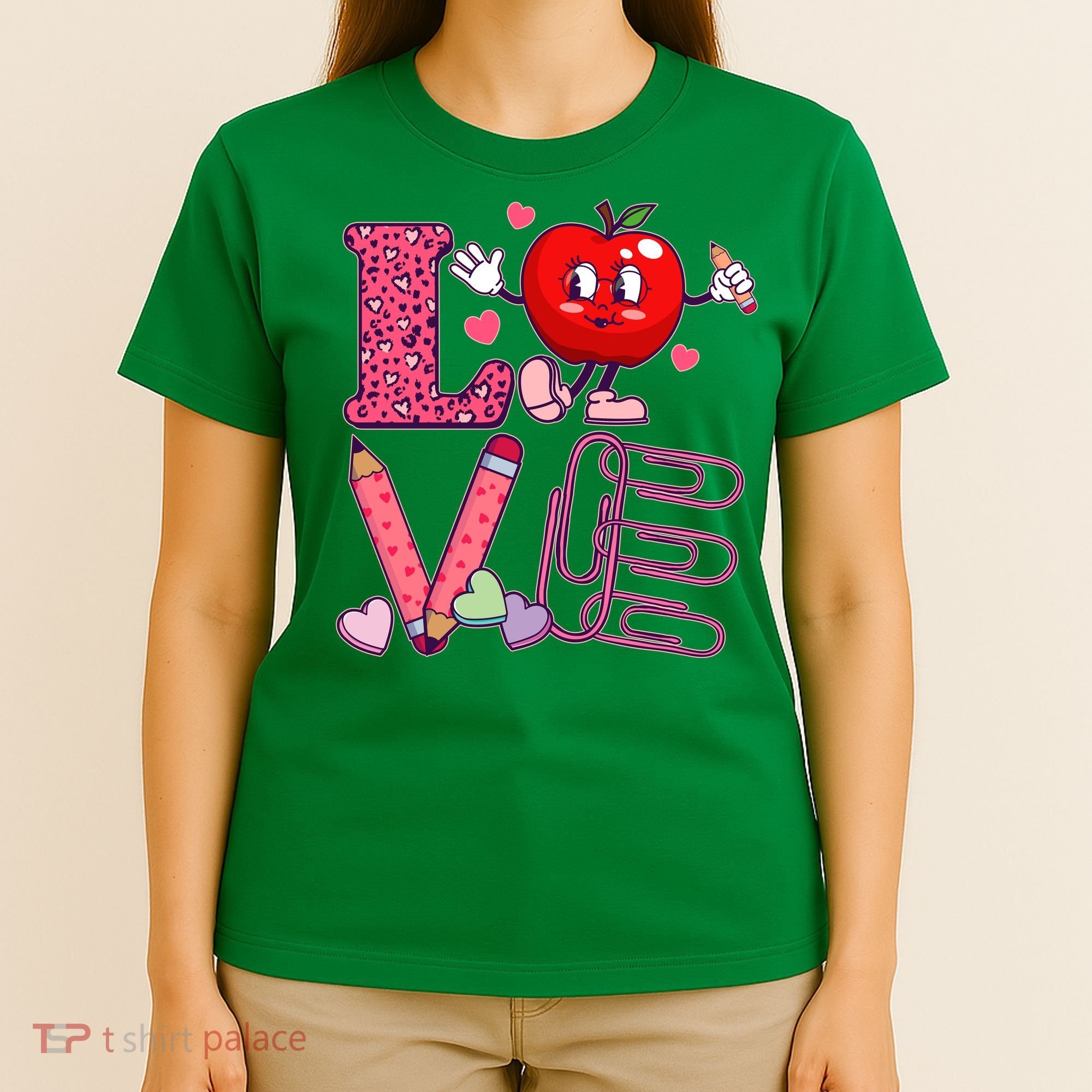 Cute Valentines Day Teacher Love T-Shirt