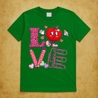 Cute Valentines Day Teacher Love T-Shirt thumb 5