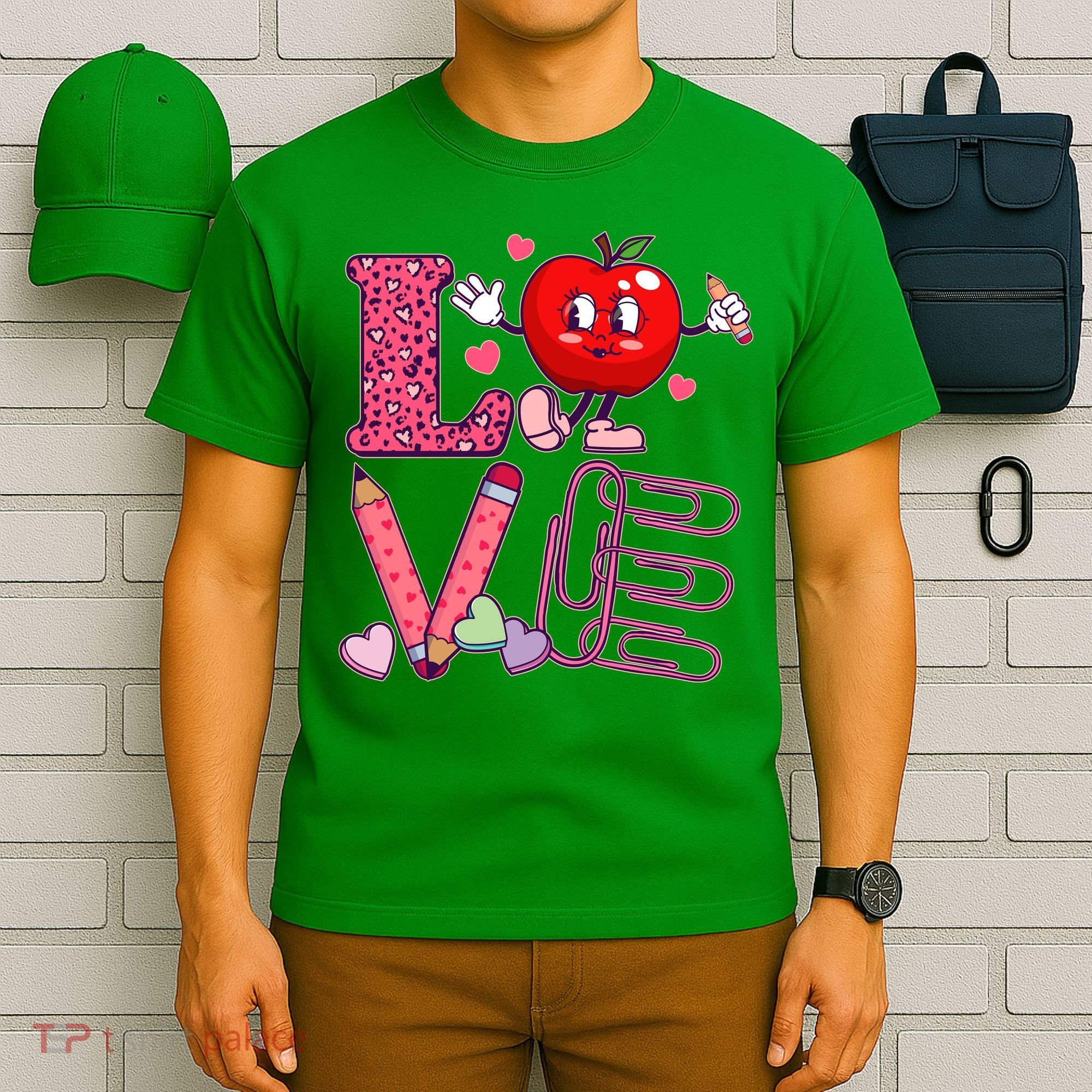Cute Valentines Day Teacher Love T-Shirt