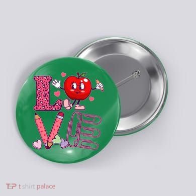 Cute Valentines Day Teacher Love Button