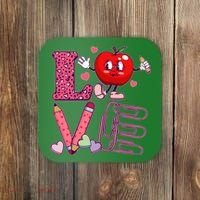 Cute Valentines Day Teacher Love Coaster thumb 0