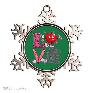 Cute Valentines Day Teacher Love Ornament