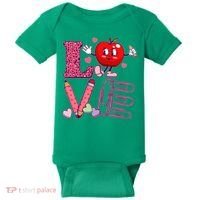 Cute Valentines Day Teacher Love Baby Bodysuit thumb 0