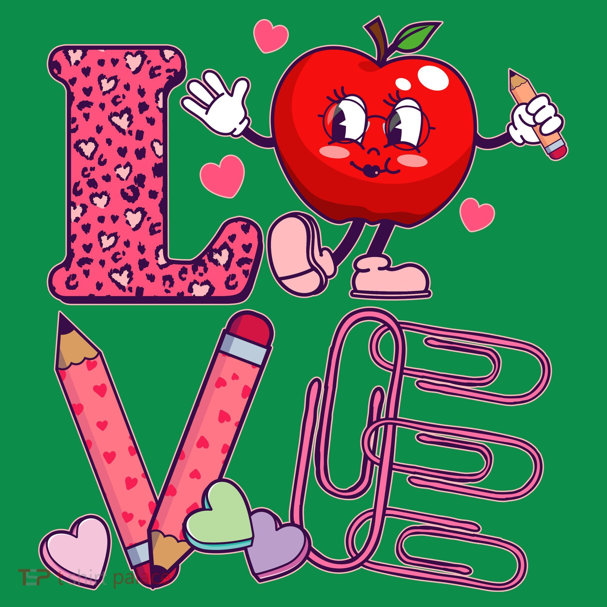 Cute Valentines Day Teacher Love Baby Bodysuit