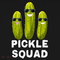 Cute Vegan Dill Pickle Costume Adult Pickle Squad Gift Apron thumb 3
