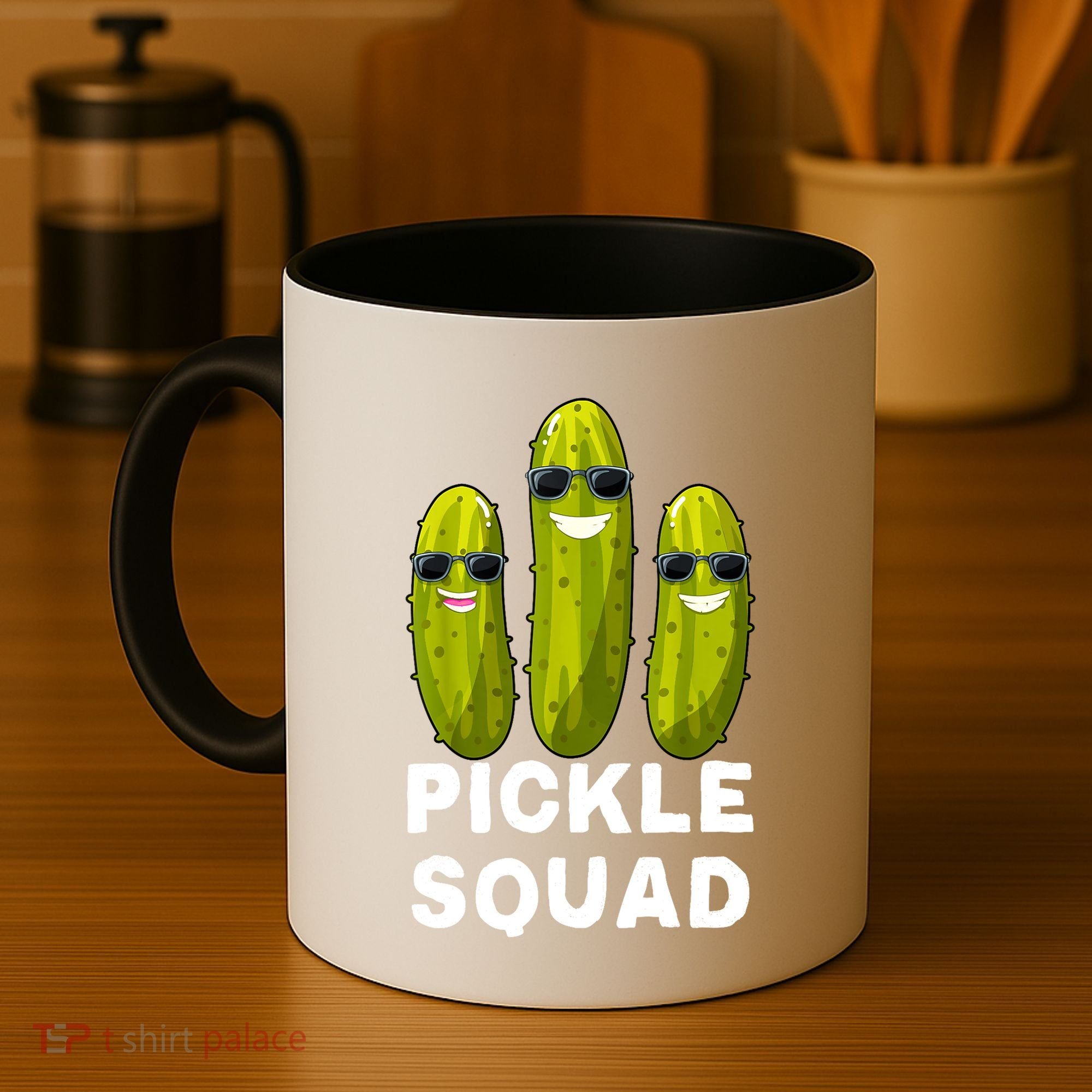 Cute Vegan Dill Pickle Costume Adult Pickle Squad Gift Coffee Mug