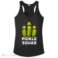 Cute Vegan Dill Pickle Costume Adult Pickle Squad Gift Ladies PosiCharge Competitor Racerback Tank thumb 0